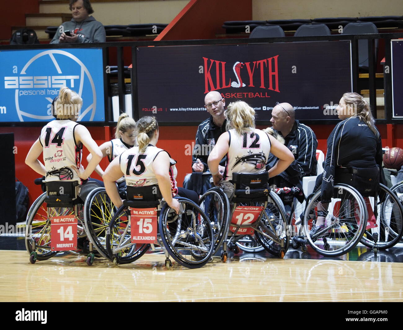 Womens National Wheelchair Basketball League 2016 Stock Photo Alamy