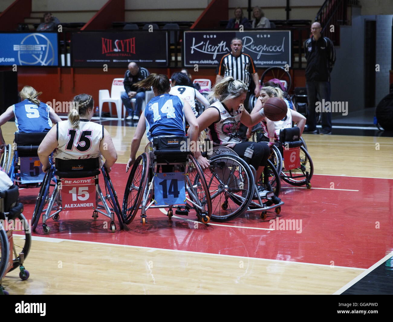 Womens National Wheelchair Basketball League 2016 Stock Photo Alamy