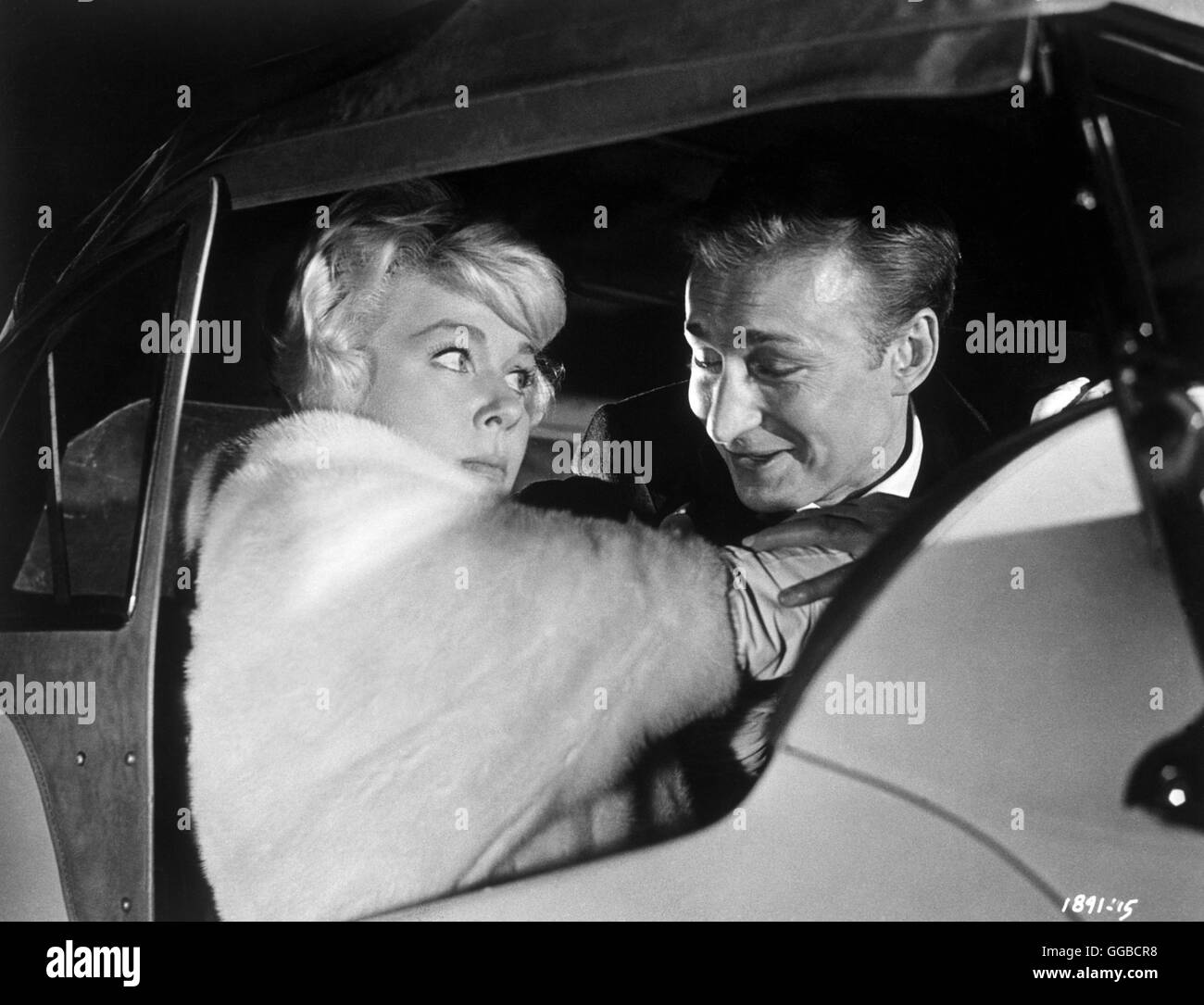 PILLOW TALK USA 1959 Tony Walters (NICK ADAMS) and Jane Morrow (DORIS DAY  Stock Photo - Alamy