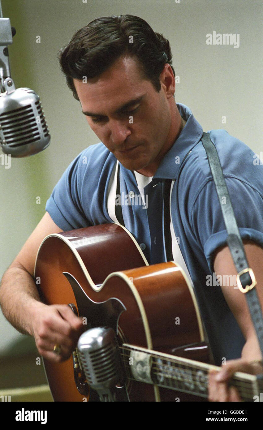 WALK THE LINE USA 2005 James Mangold Johnny Cash (JOAQUIN PHOENIX