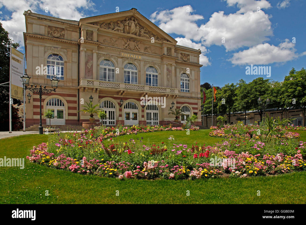 Theatre, Baden-Baden Stock Photo