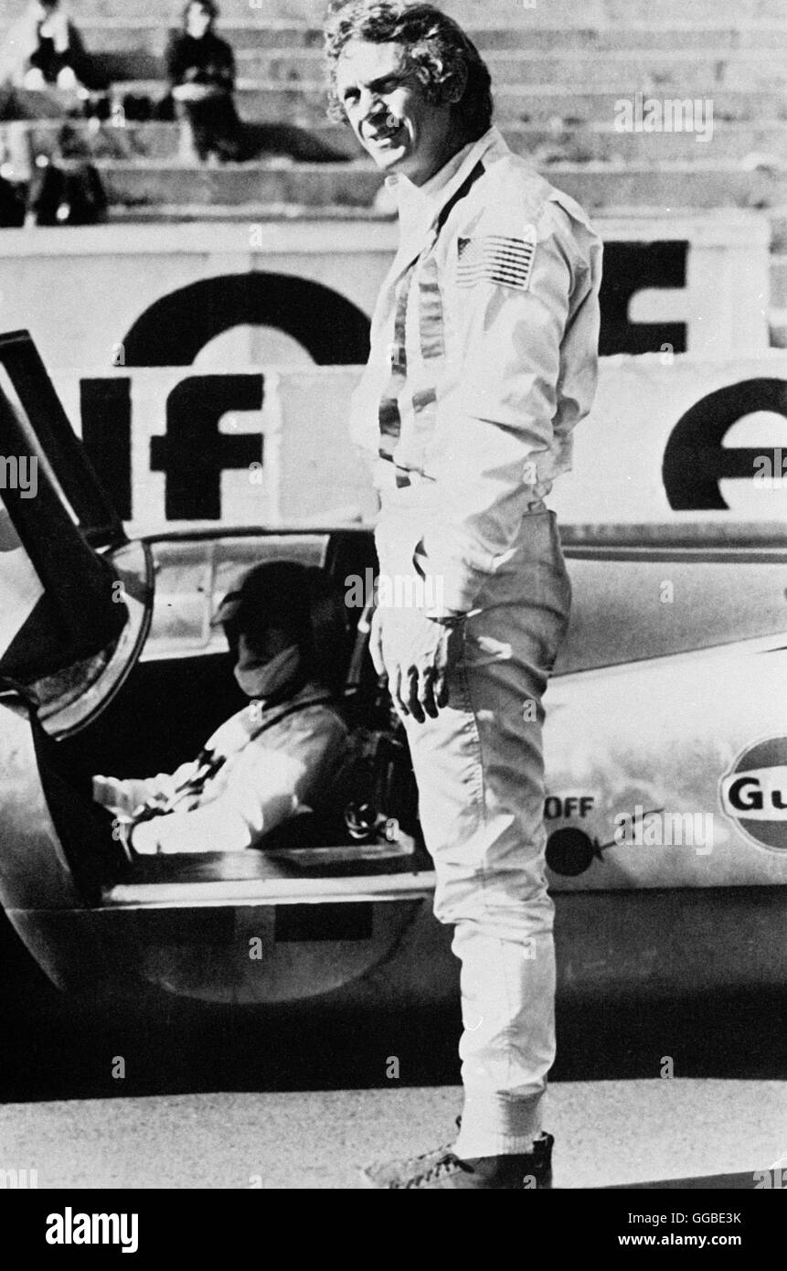 LE MANS USA 1971 Lee H. Katzin racing driver Michael Delaney (STEVE MCQUEEN) Regie: Lee H. Katzin Stock Photo