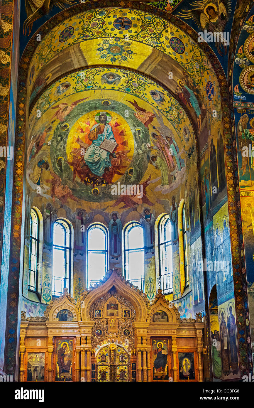 Church Of The Spilled Blood St Petersburg Russia Stock Photo Alamy