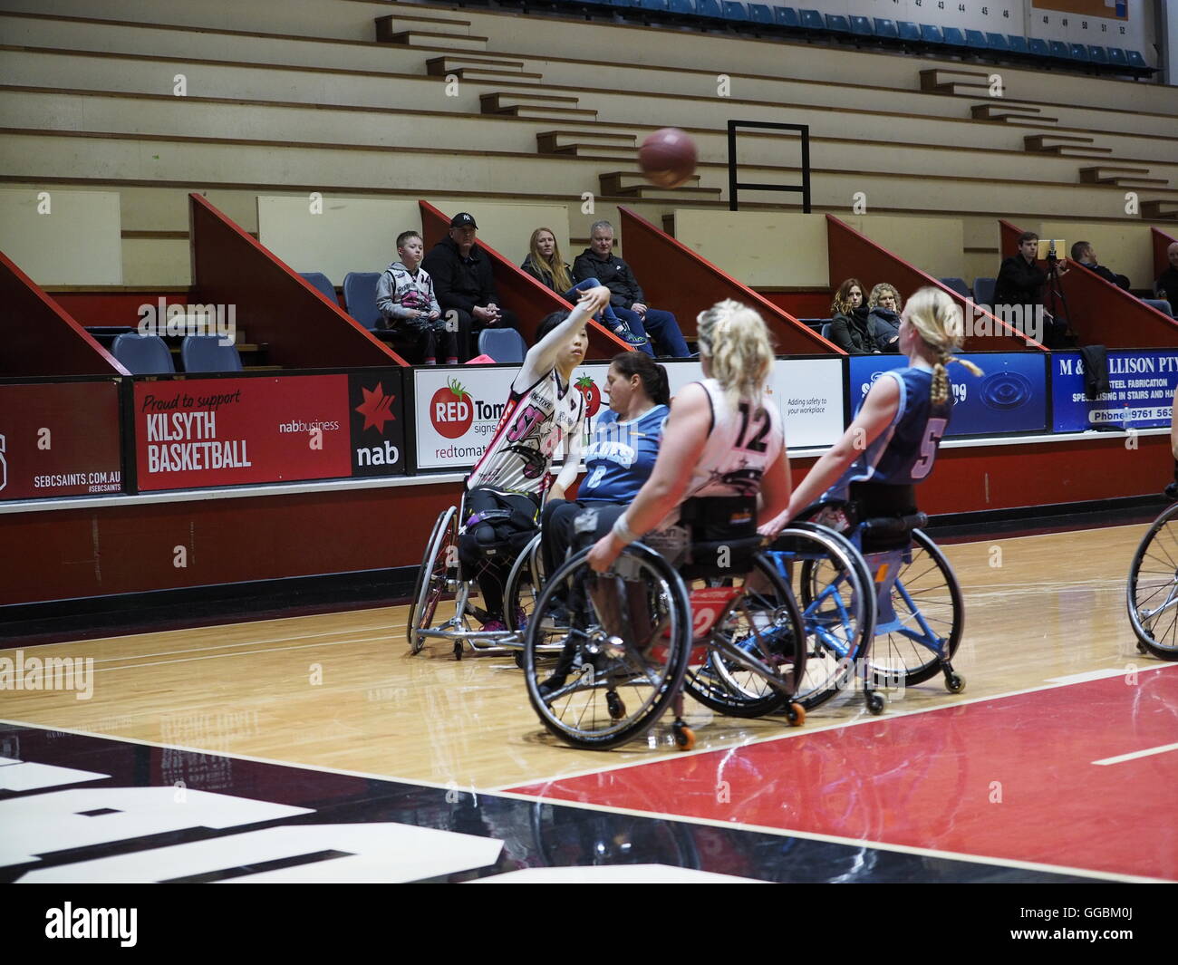Womens National Wheelchair Basketball League 2016 Stock Photo Alamy