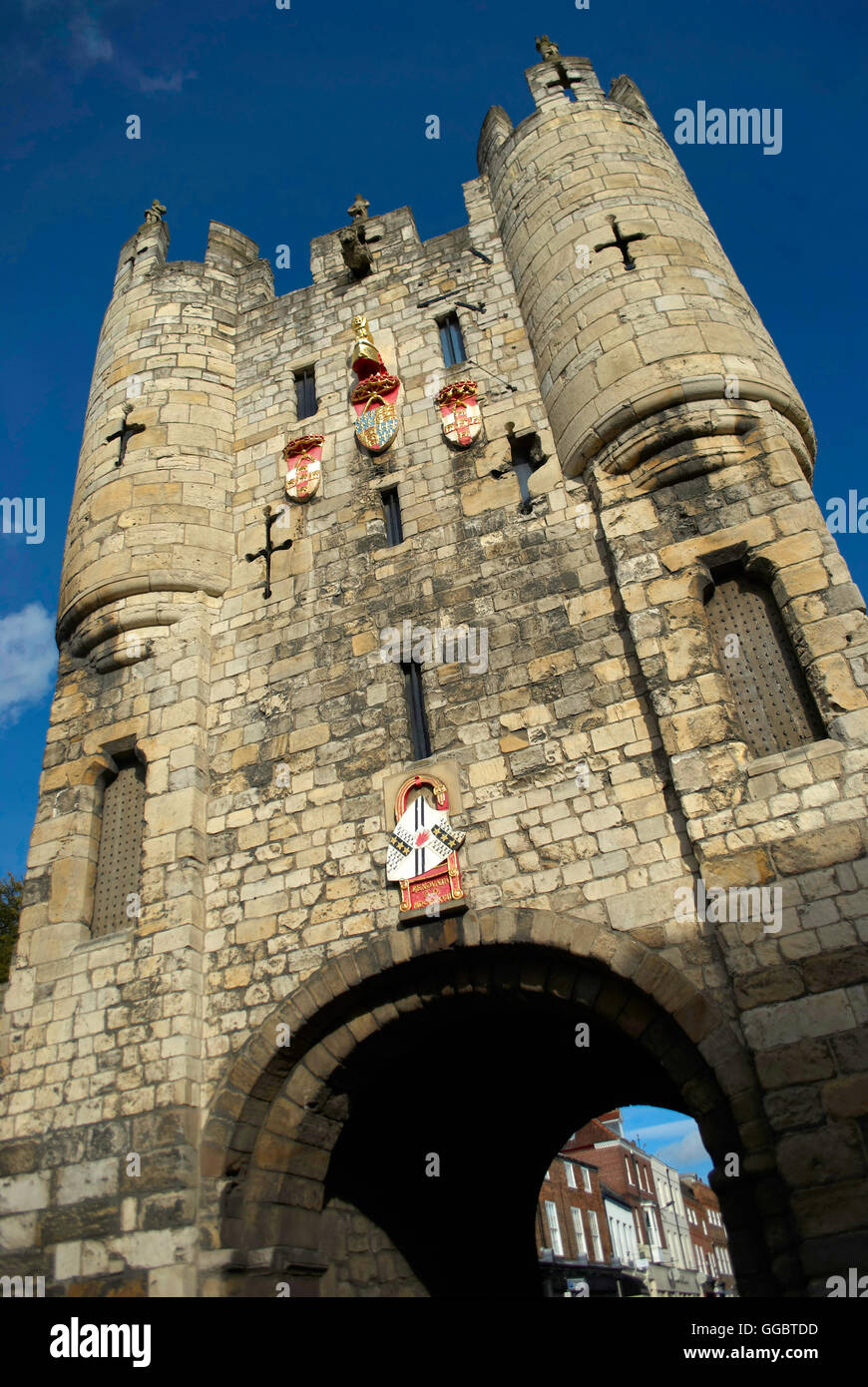 Micklegate Bar, York Stock Photo Alamy