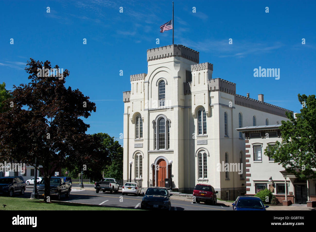 New York, Oswego. Oswego Public Library. Opened in 1857, it's one of