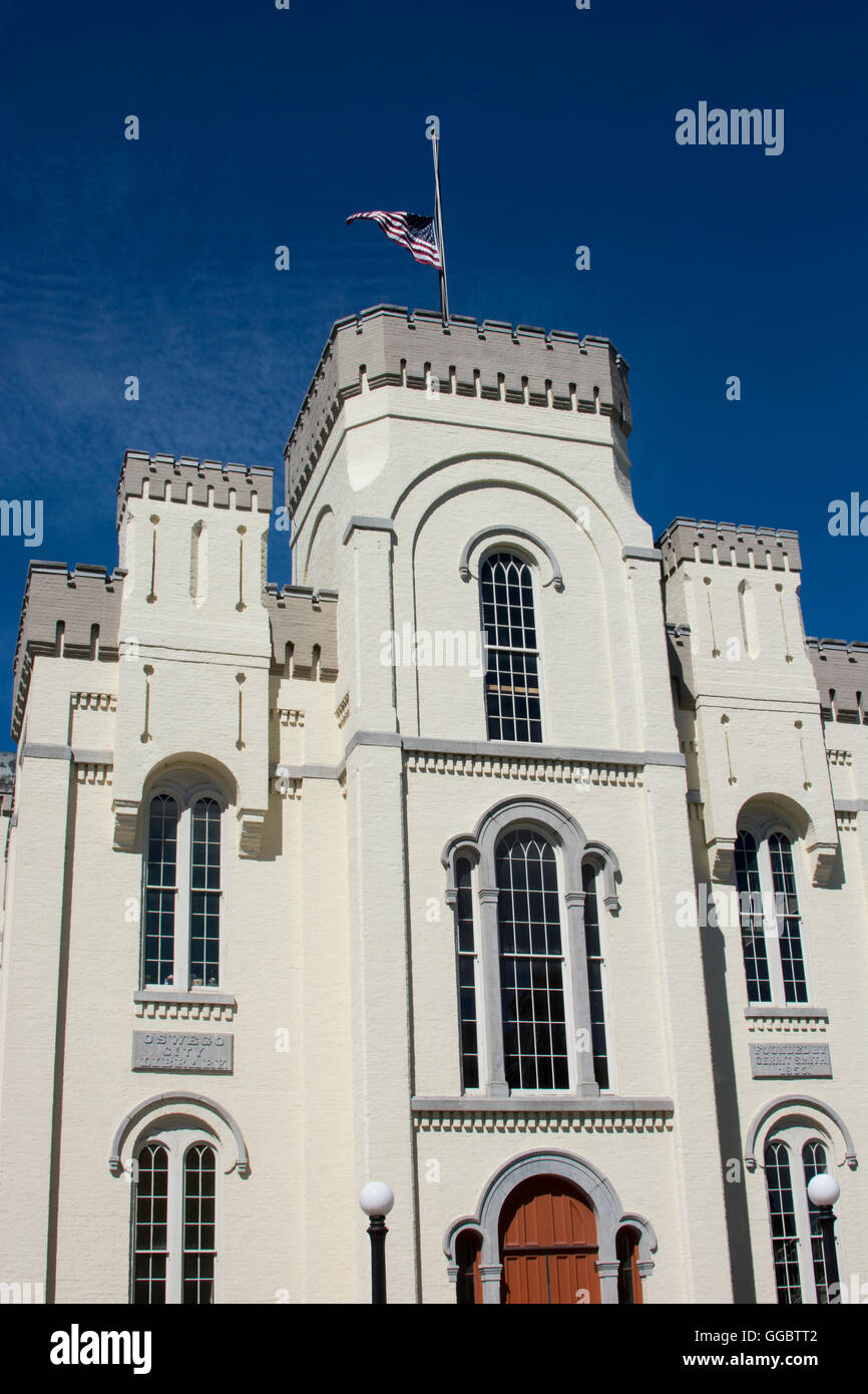 New York, Oswego. Oswego Public Library. Opened in 1857, it's one of