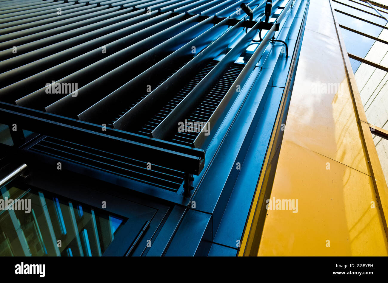 modern abstract architecture Stock Photo