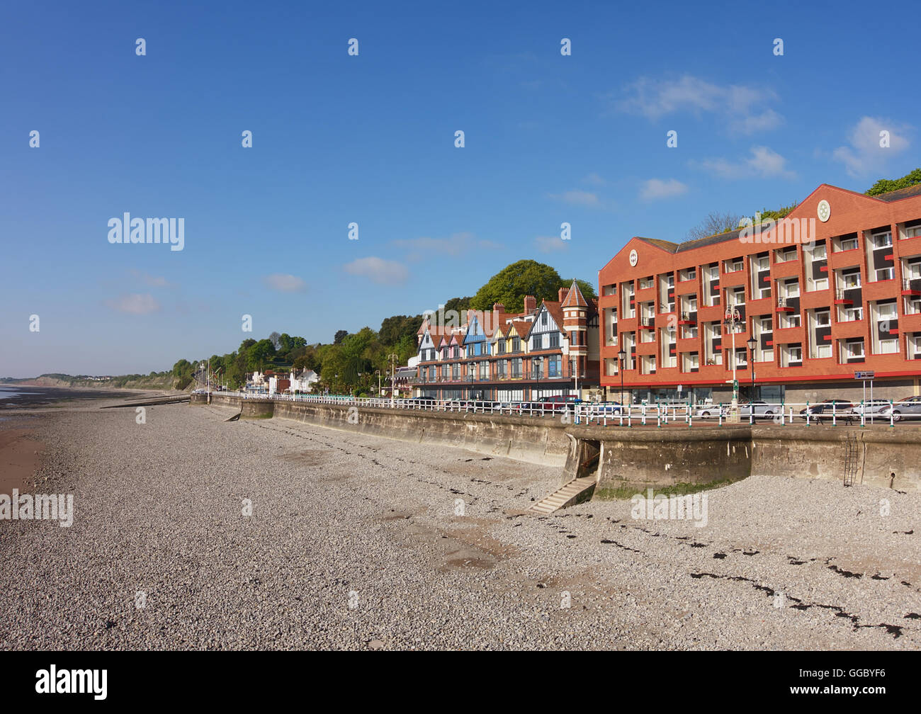 The Esplanade in Penarth Stock Photo Alamy