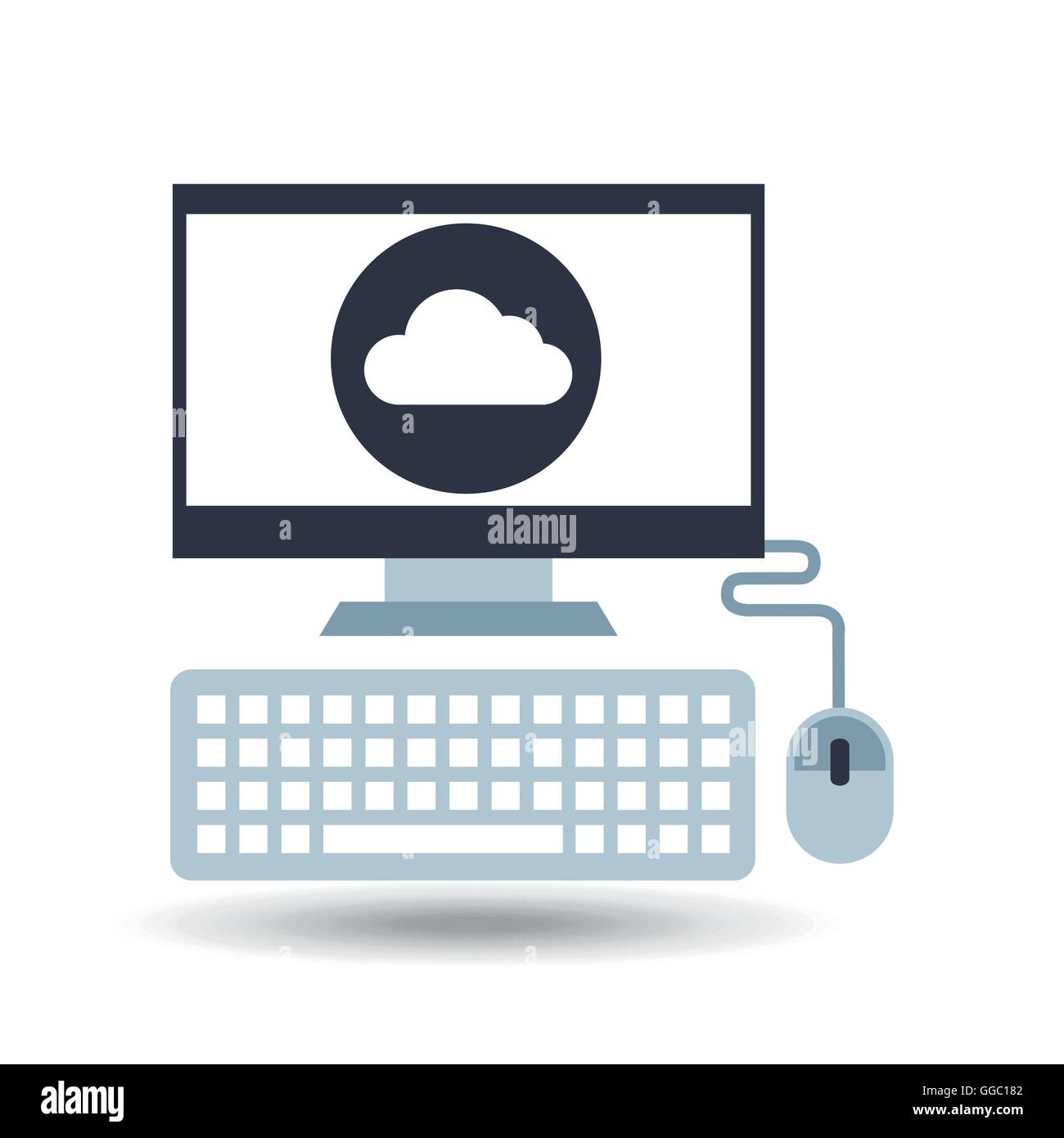 tech computer icon Stock Vector Image & Art - Alamy