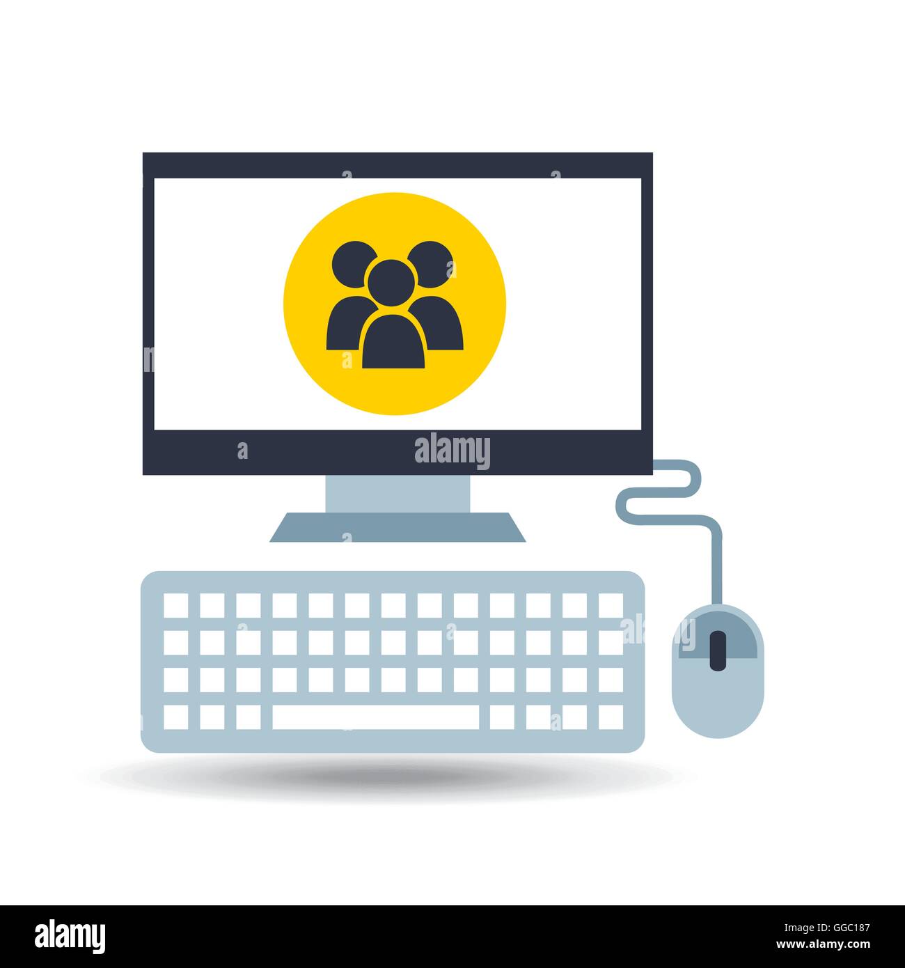 tech computer icon Stock Vector Image & Art - Alamy