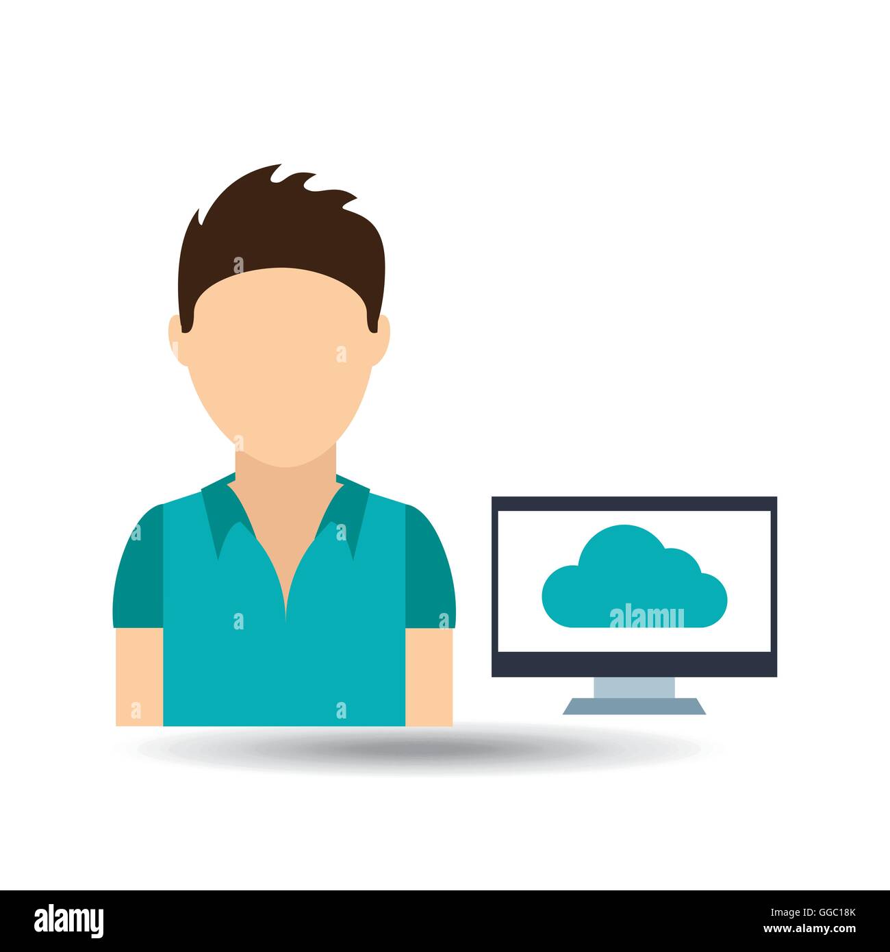 tech computer icon Stock Vector Image & Art - Alamy