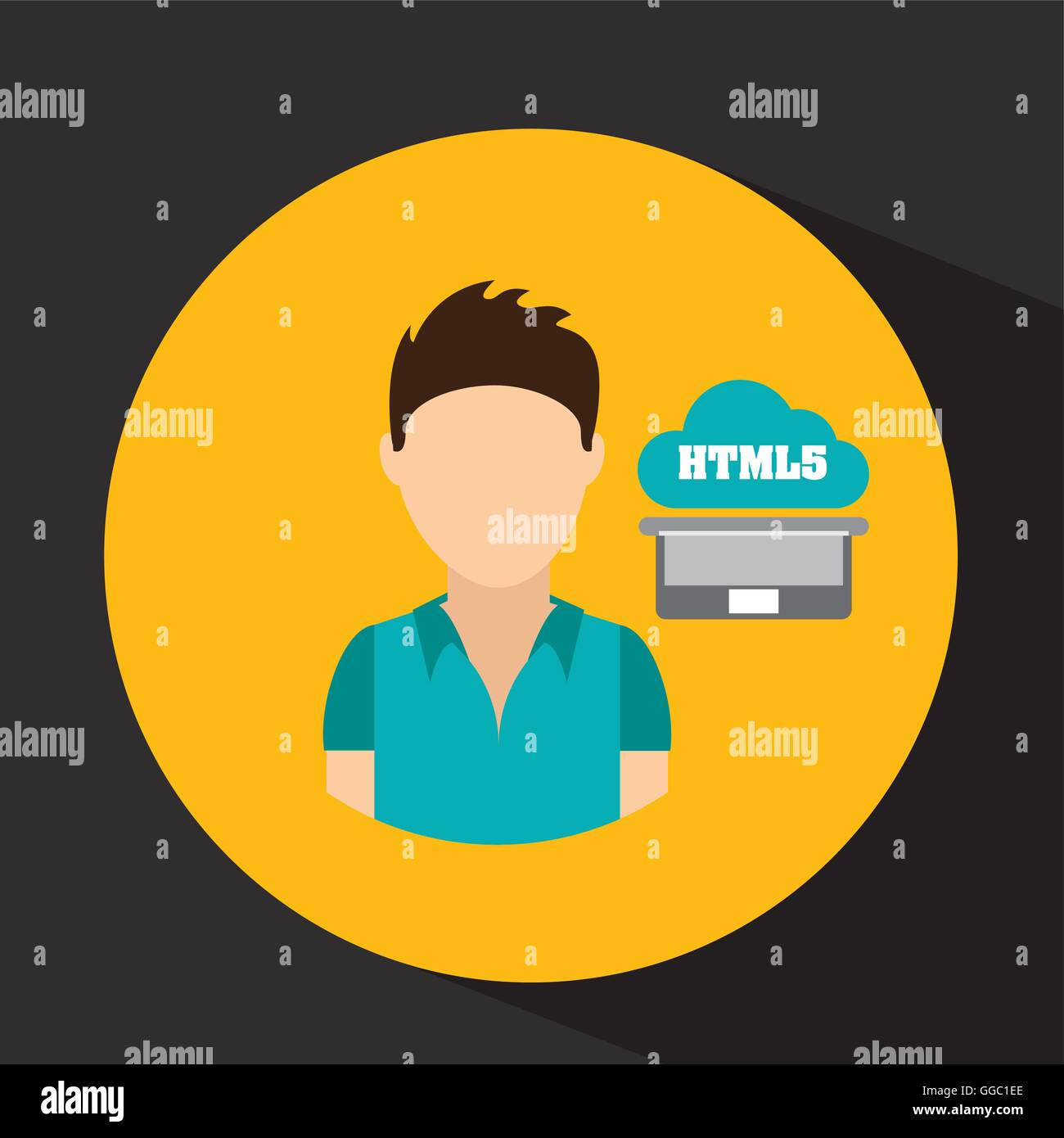 tech computer icon Stock Vector Image & Art - Alamy