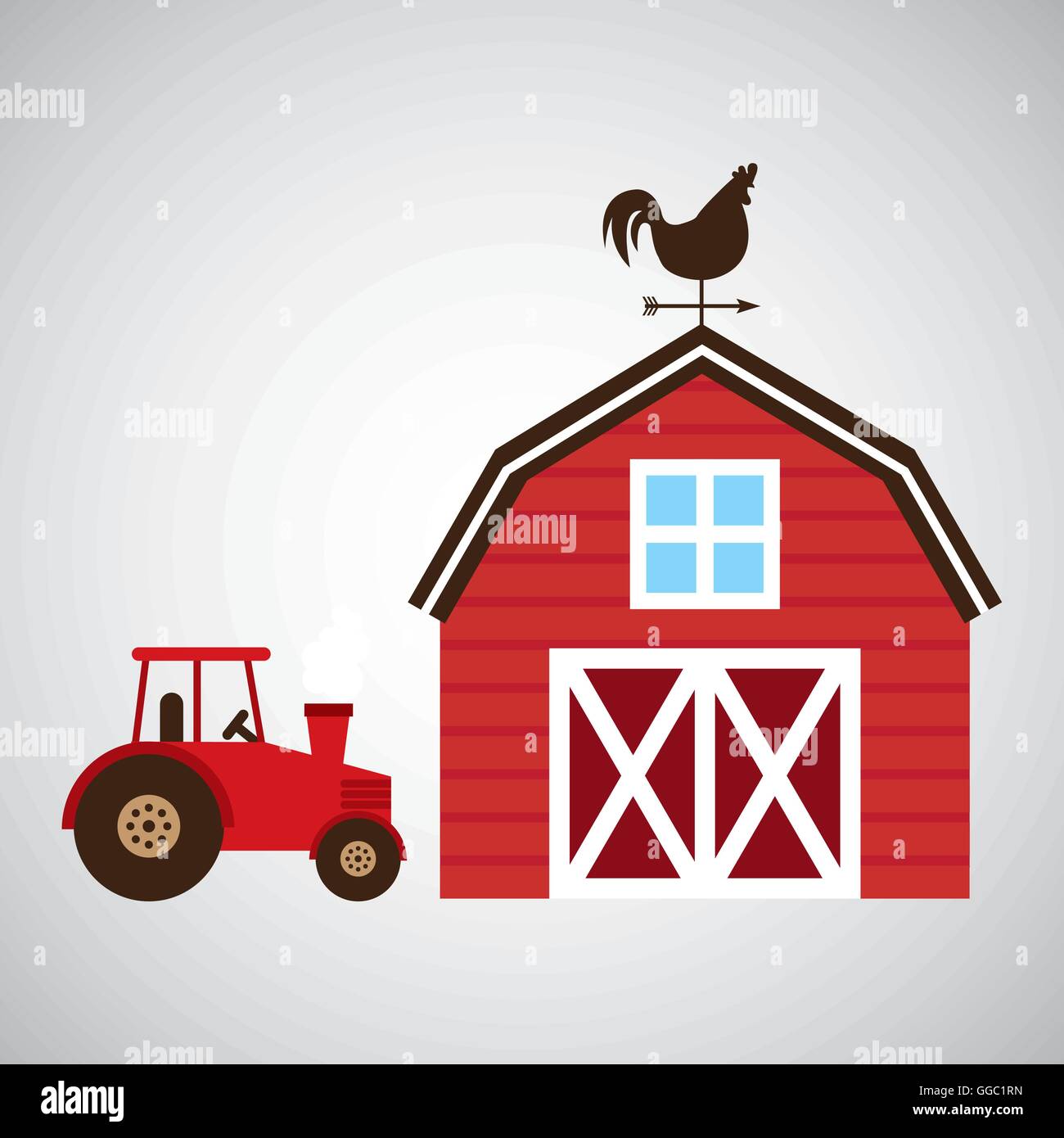 farm and truck icon Stock Vector Image & Art - Alamy
