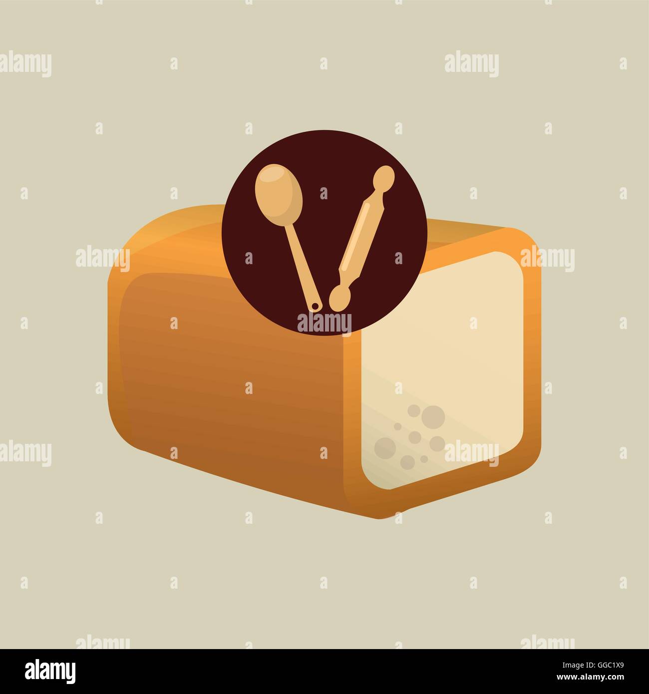bakery food icon Stock Vector Image & Art - Alamy