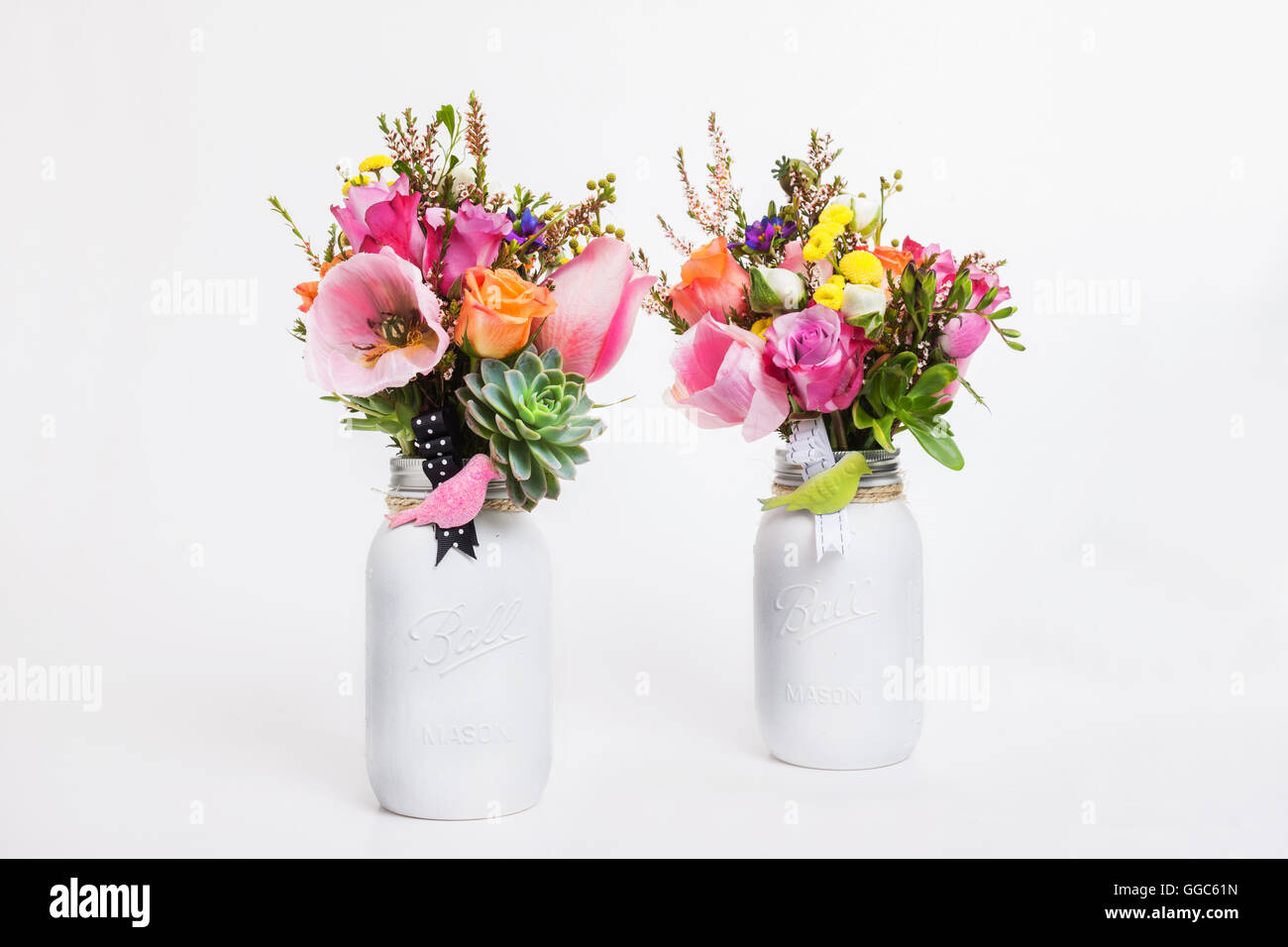 Bouquet of Australian flowers in a gift setting Stock Photo Alamy
