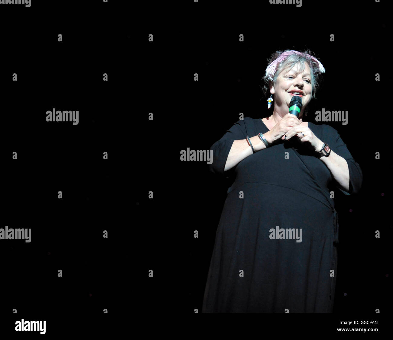 British comedian Jo Brand hosts ' New Act of the Year ' up and coming