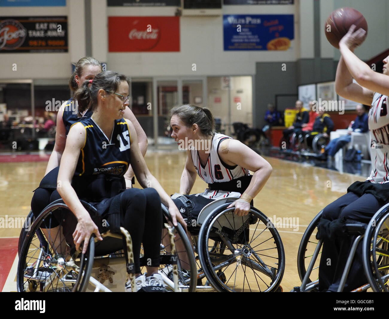 Womens National Wheelchair Basketball League 2016 Stock Photo Alamy