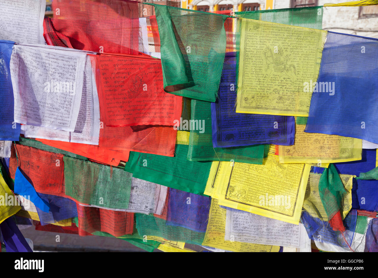Prayer flags, Nepal Stock Photo Alamy
