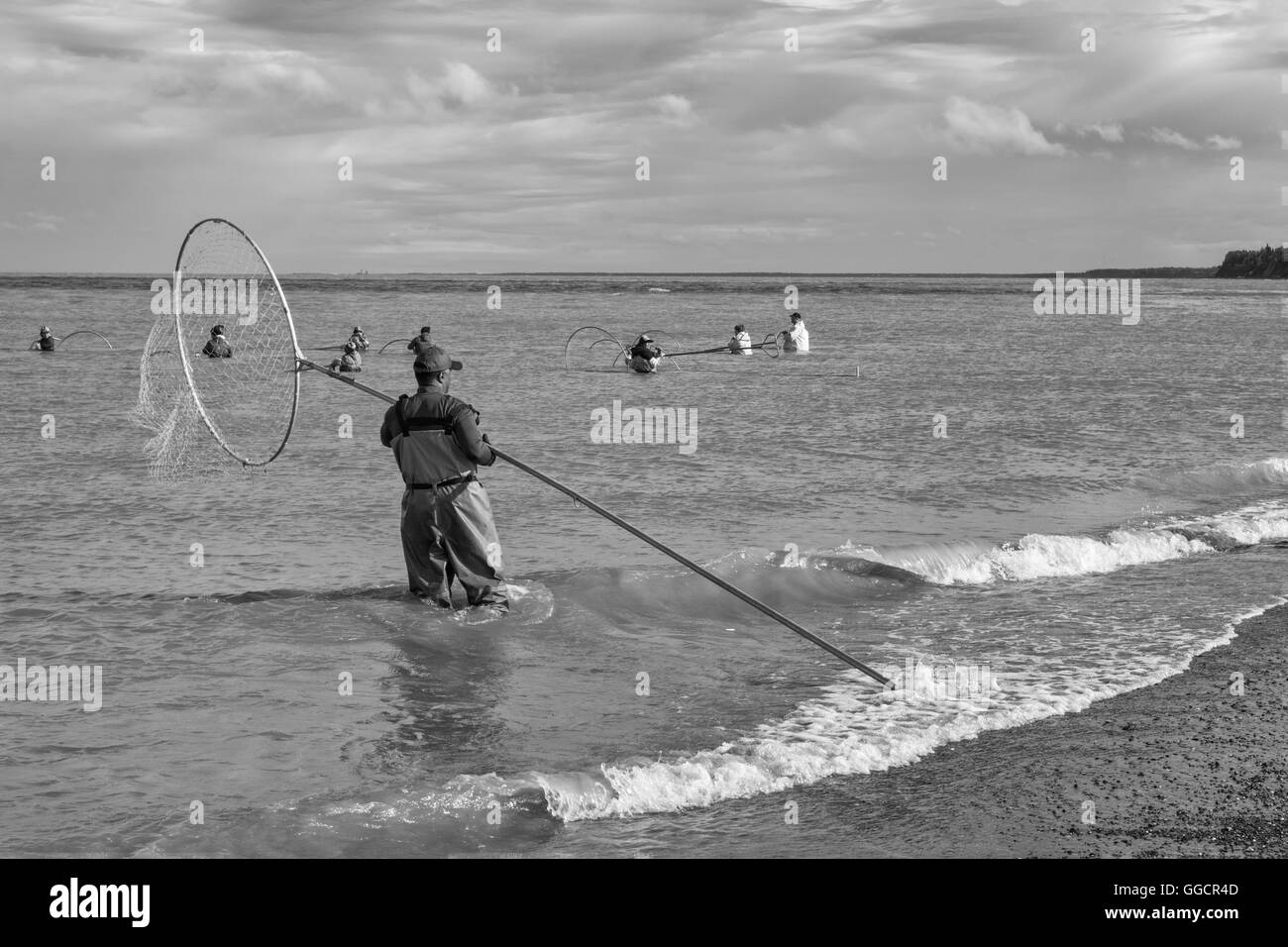 Fishermen Black and White Stock Photos & Images - Alamy