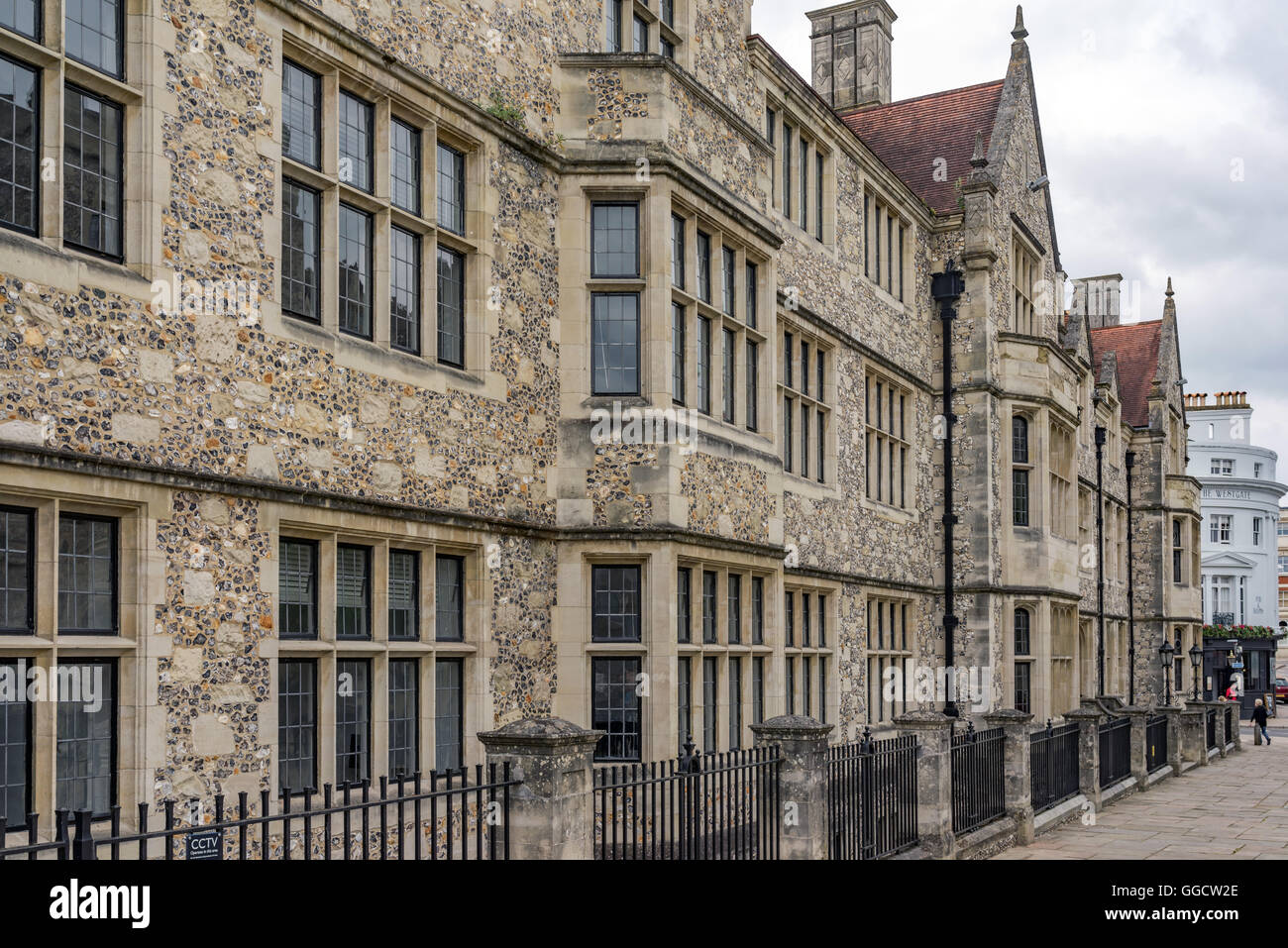 The Castle complex, home of Hampshire County Council in Winchester