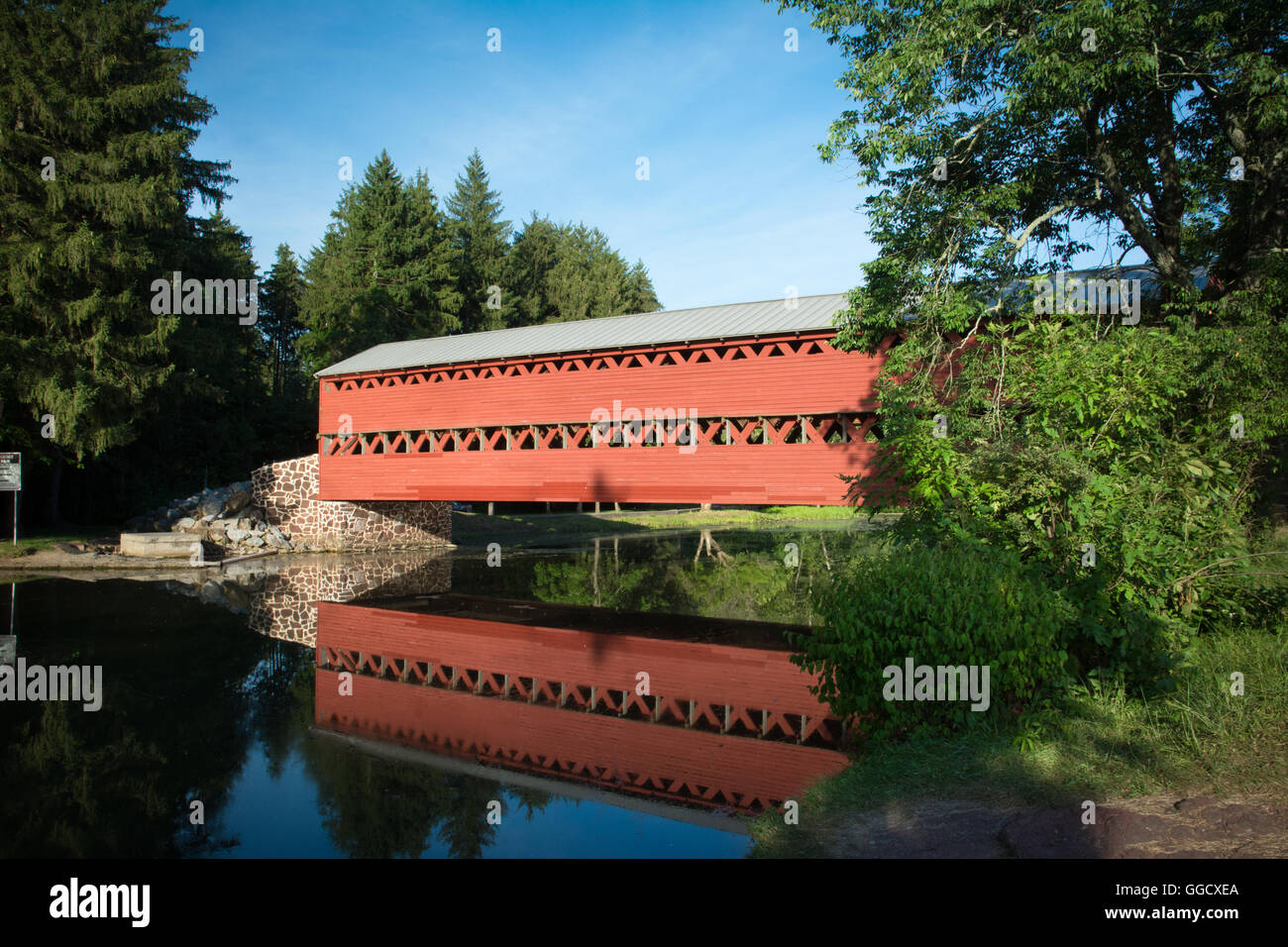 Pennsylvania truss bridge hi-res stock photography and images - Alamy
