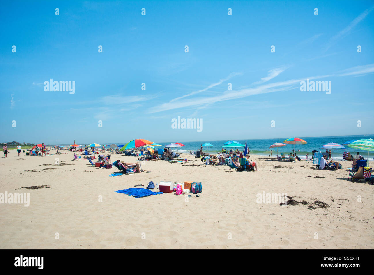Watch Hill Beach, Westerly, Rhode Island, USA Stock Photo