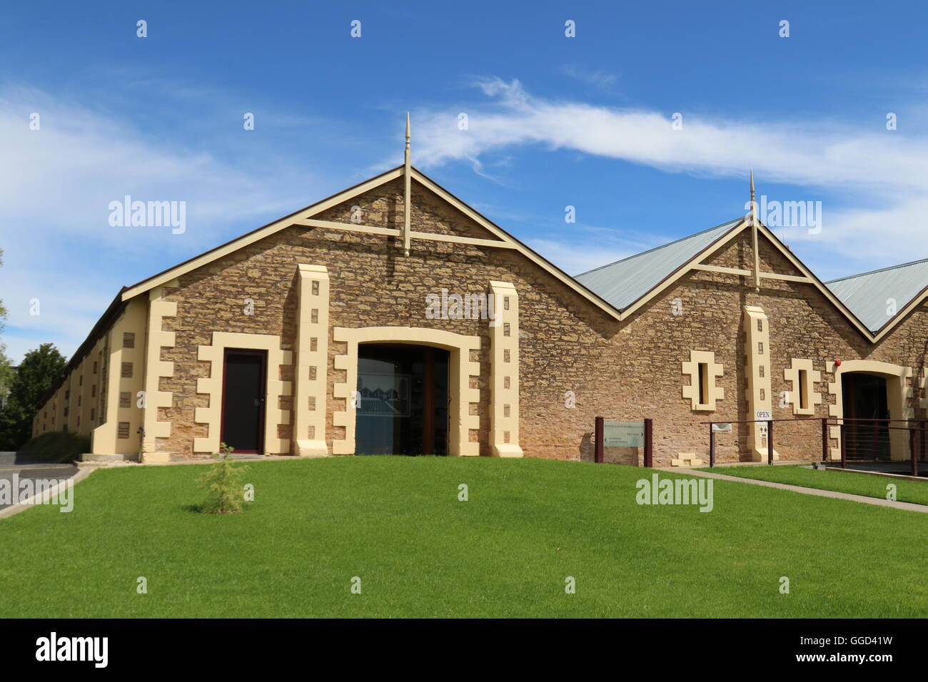Vineyard estate at Wynns Estate, Coonawarra, Australia Stock Photo