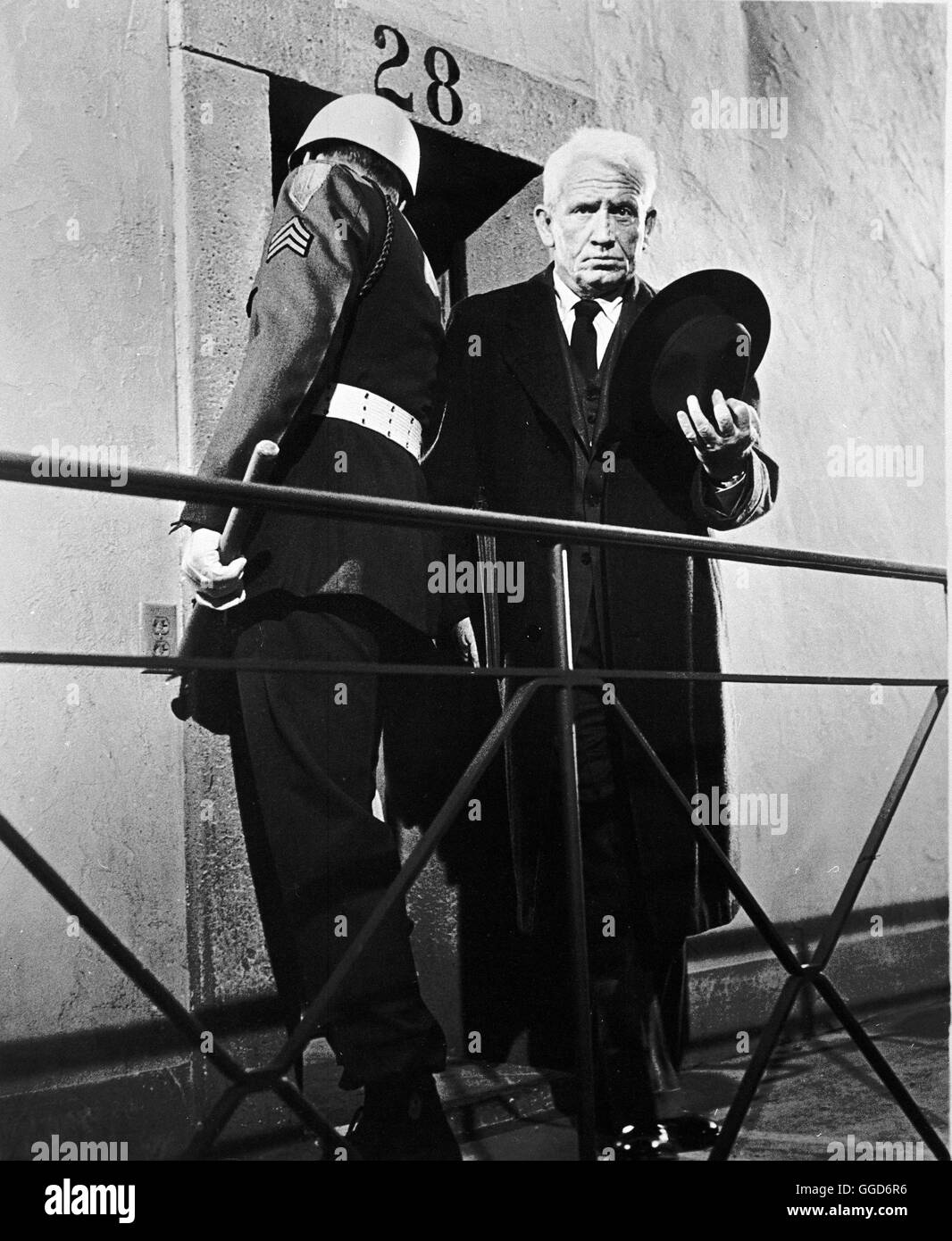 URTEIL VON NÜRNBERG / Judgement At Nuremberg USA 1961 / SPENCER TRACY als Richter Dan Haywood. aka. Judgement At Nuremberg Stock Photo