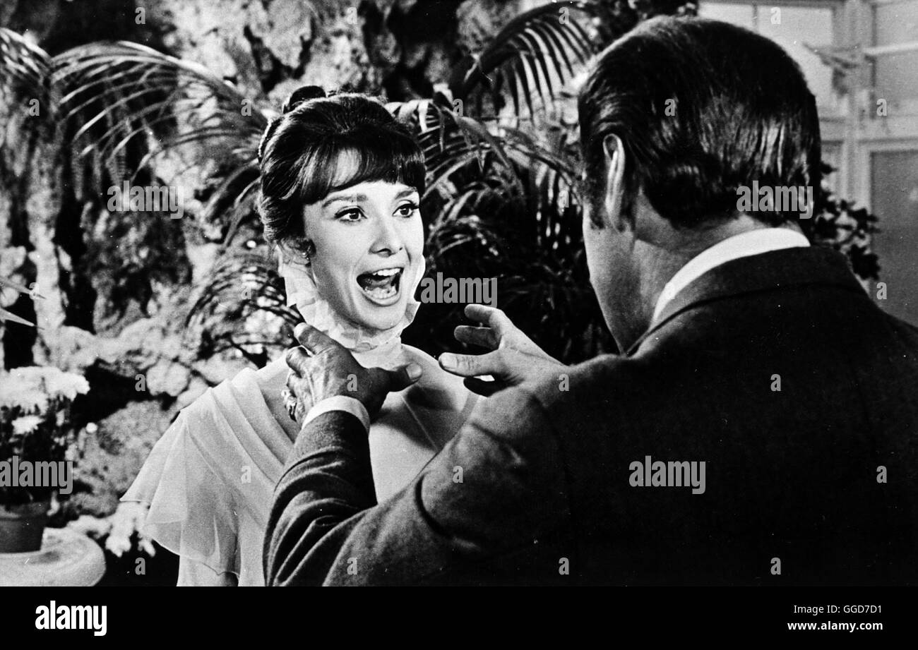 MY FAIR LADY / My Fair Lady USA 1963 / Cukor Szene mit AUDREY HEPBURN (Eliza) und REX