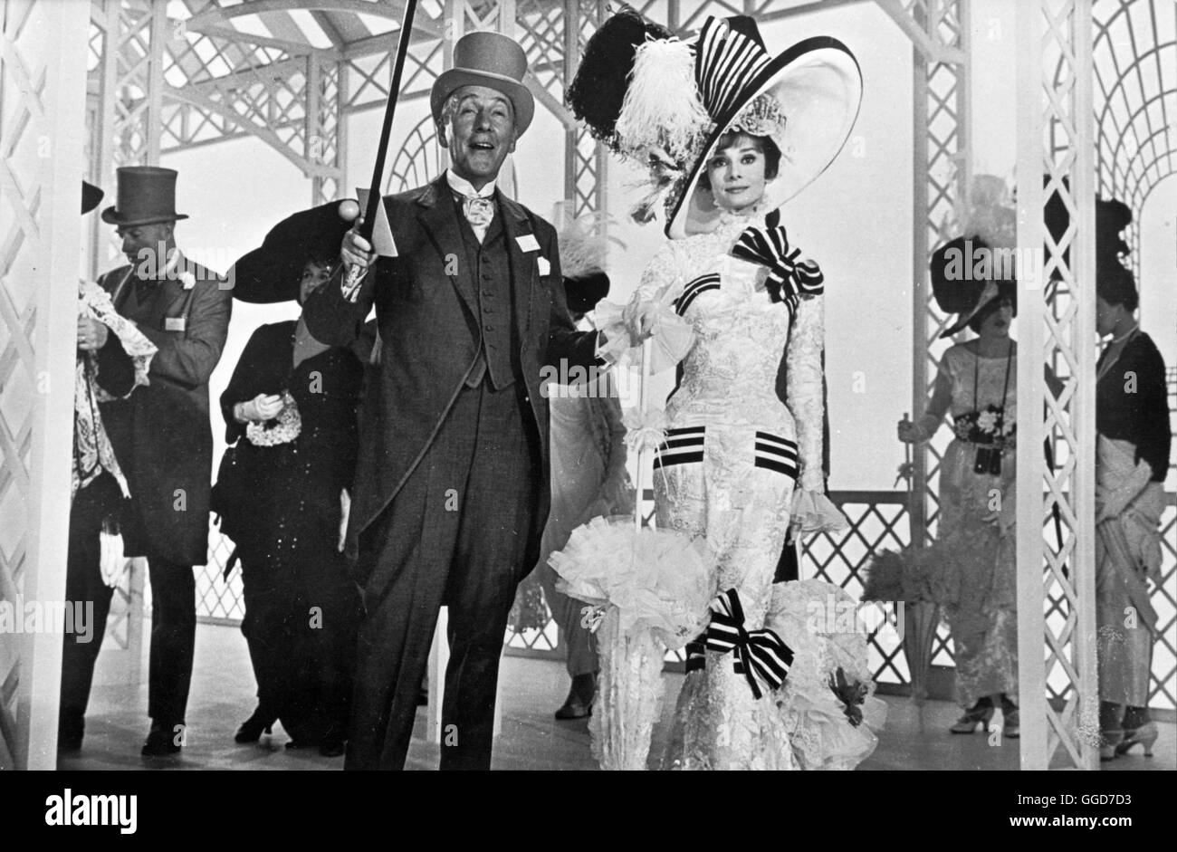 MY FAIR LADY / My Fair Lady USA 1963 / George Cukor Szene mit Eliza Doolittle (AUDREY HEPBURN) Regie: George Cukor aka. My Fair Lady Stock Photo