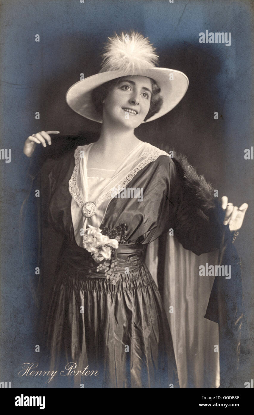 HENNY PORTEN, 20er Jahre Stock Photo