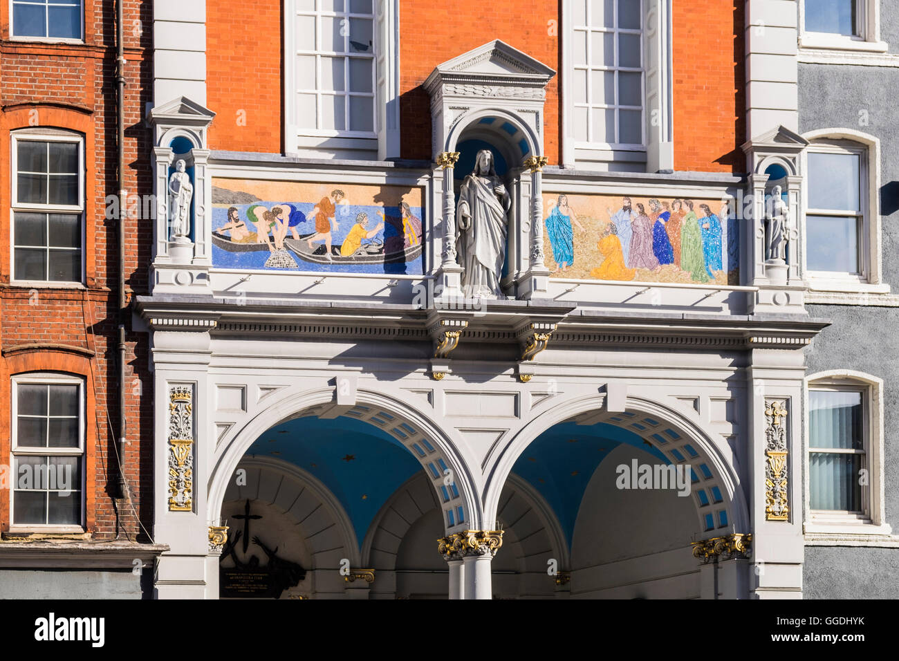 St.Perter's roman catholic church, London, England, U.K. Stock Photo