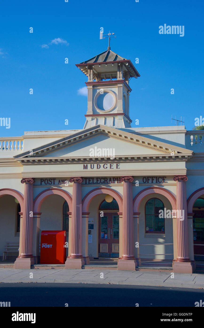 Old historic Post Office Mudgee NSW Australia Stock Photo Alamy