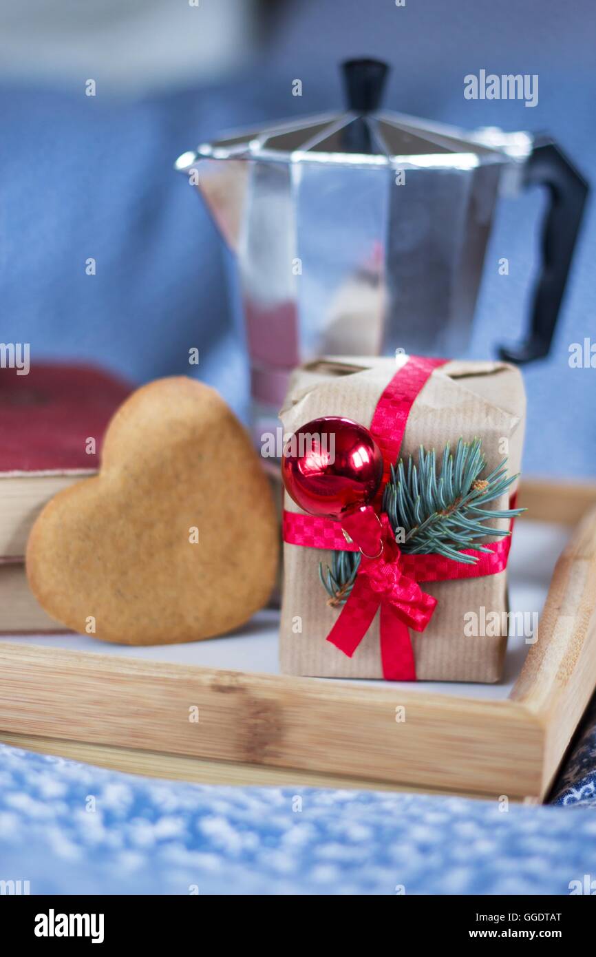 Gift with love Stock Photo