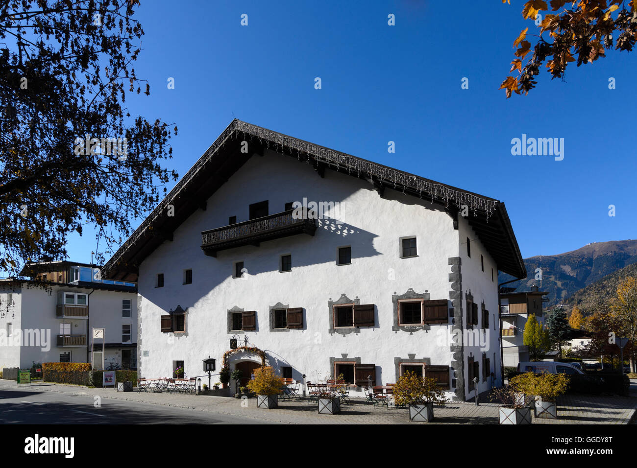 Zell am See: Lohninghof in Thumersbach, Austria, Salzburg, Pinzgau Stock Photo