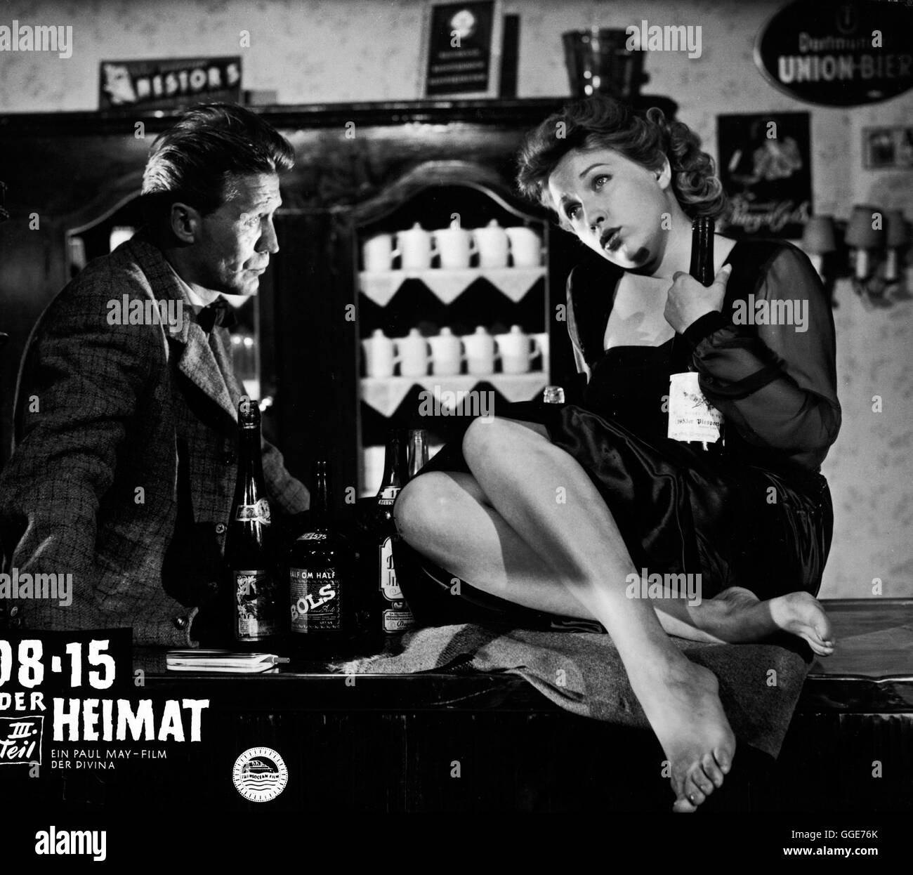 08/15 IN DER HEIMAT / Deutschland 1955 / Paul May Bild HANS CHRISTIAN BLECH (Platzek), HELEN 08/15 IN DER HEIMAT / Deutschland 1955 / Paul May Bild HANS CHRISTIAN BLECH (Platzek), HELEN