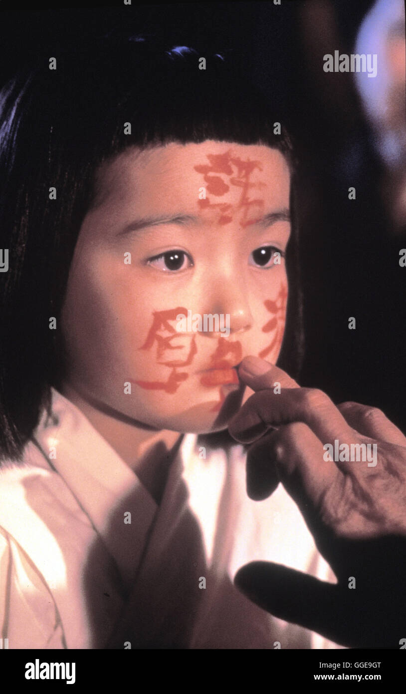 DIE BETTLEKTÜRE / The Pillow Book FRA/GB/NL 1996 / Peter Greenaway Szene mit CHIZURU OHNISHI