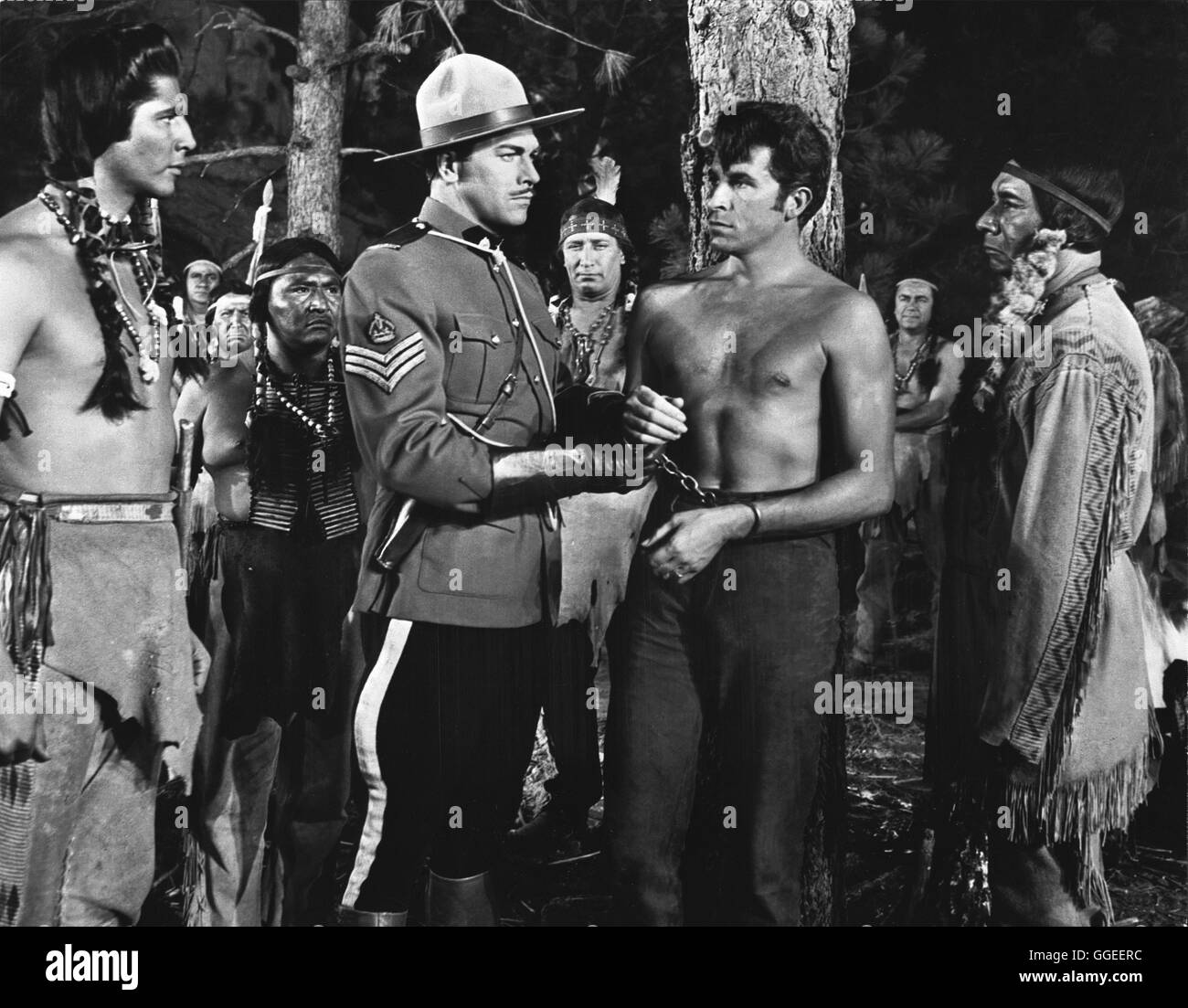 ROSE MARIE / Rose Marie USA 1954 / Mervyn LeRoy Szene mit Mike Malone