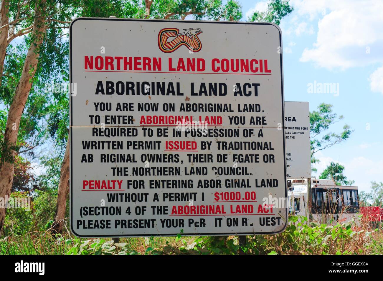 Entry permits are required for all visitors to Arnhemland, Northern