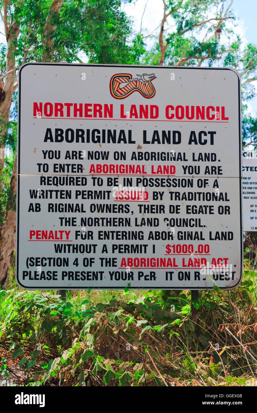 Entry permits are required for all visitors to Arnhemland, Northern