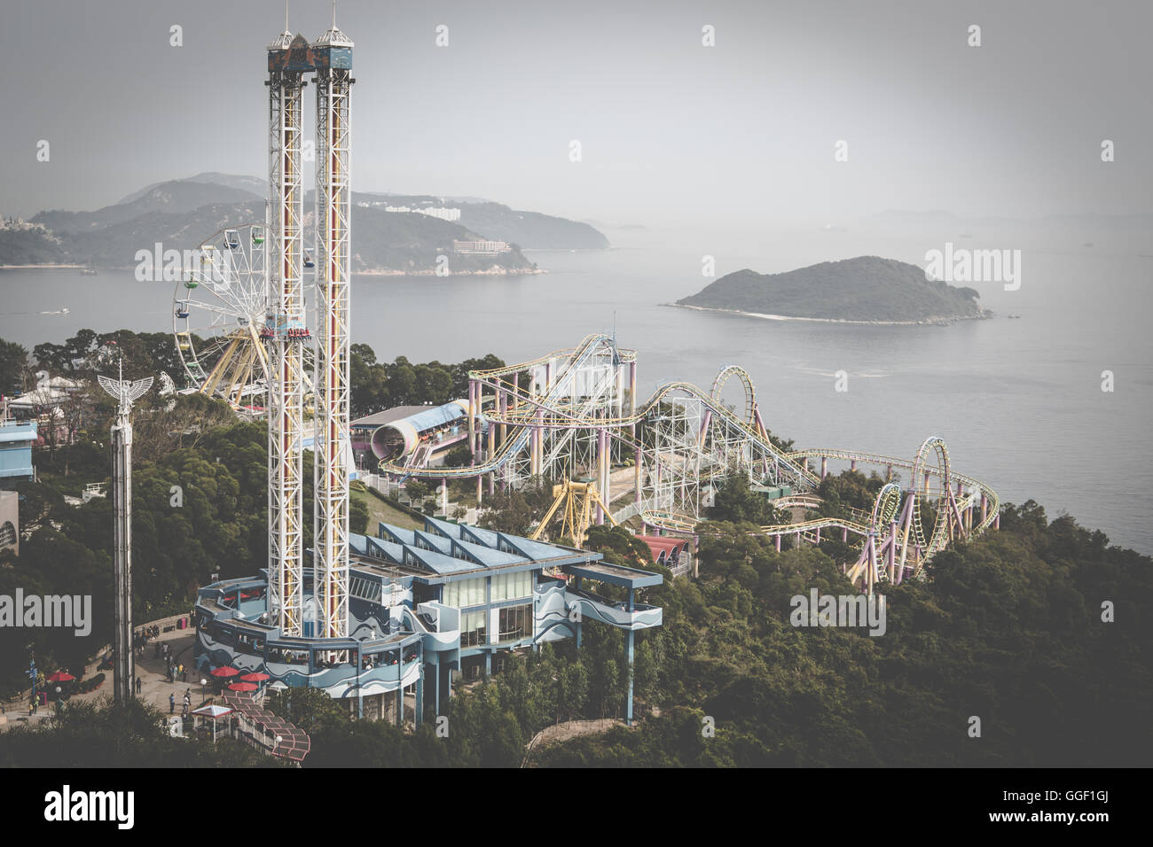 Hong Kong Ocean Park Stock Photo - Alamy