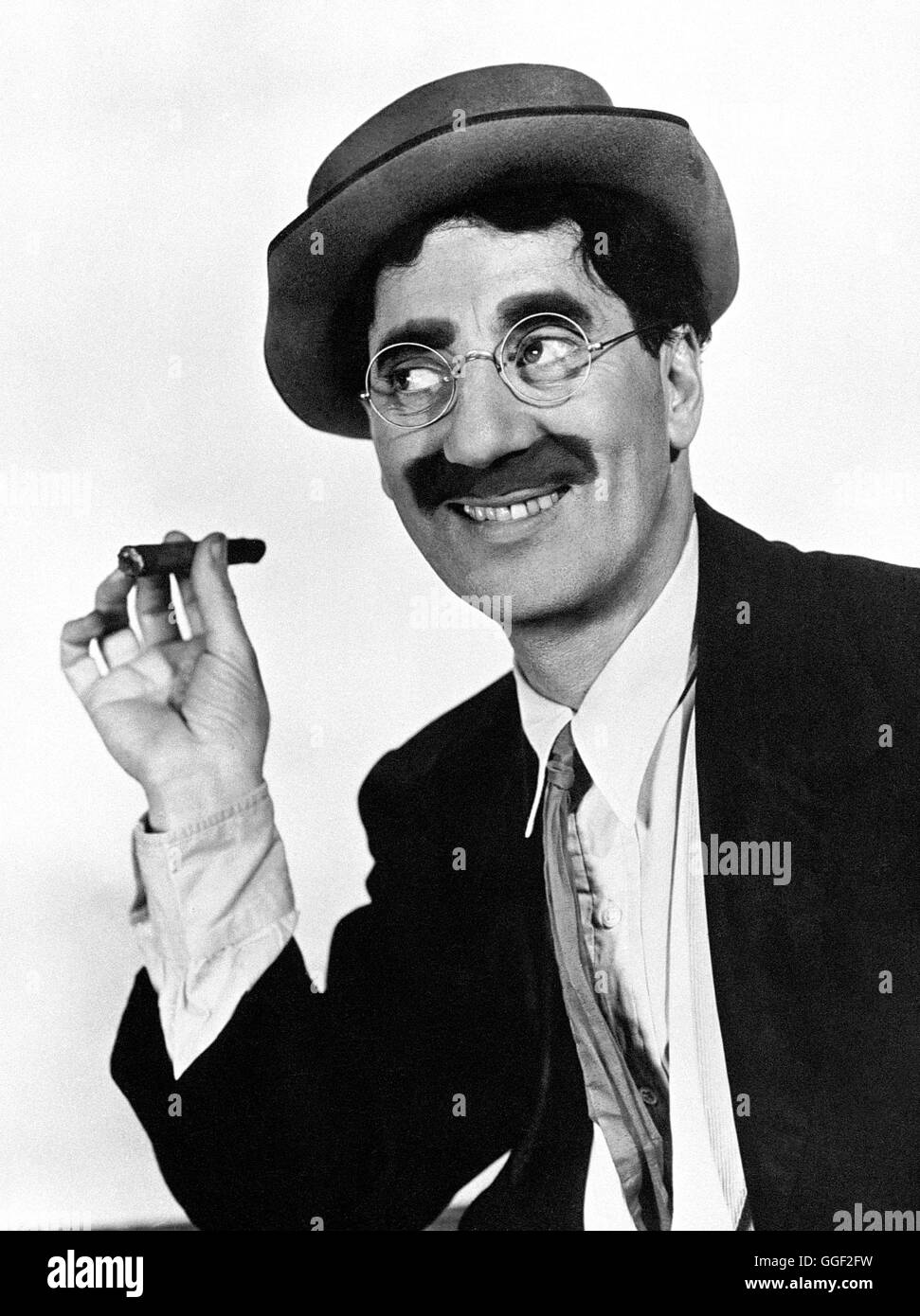 Schauspieler GROUCHO MARX, ca. 1933 Stock Photo