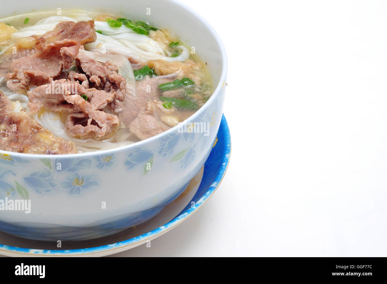 Pho or Vietnamese rice vermicelli noodle with beef Stock Photo Alamy