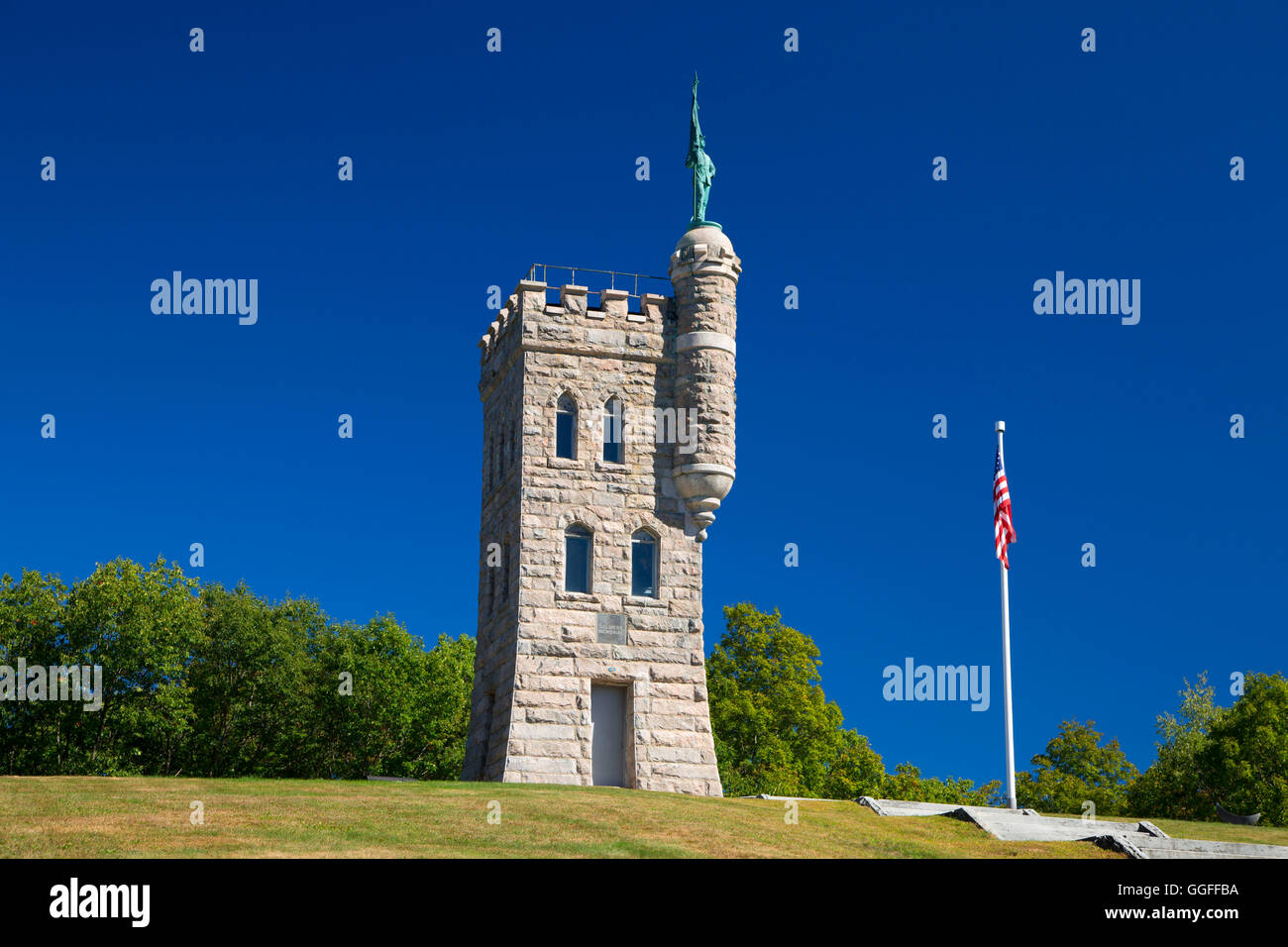 Soldiers Memorial, Soldiers' Monument and Memorial Park, Winsted, Connecticut Stock Photo Alamy