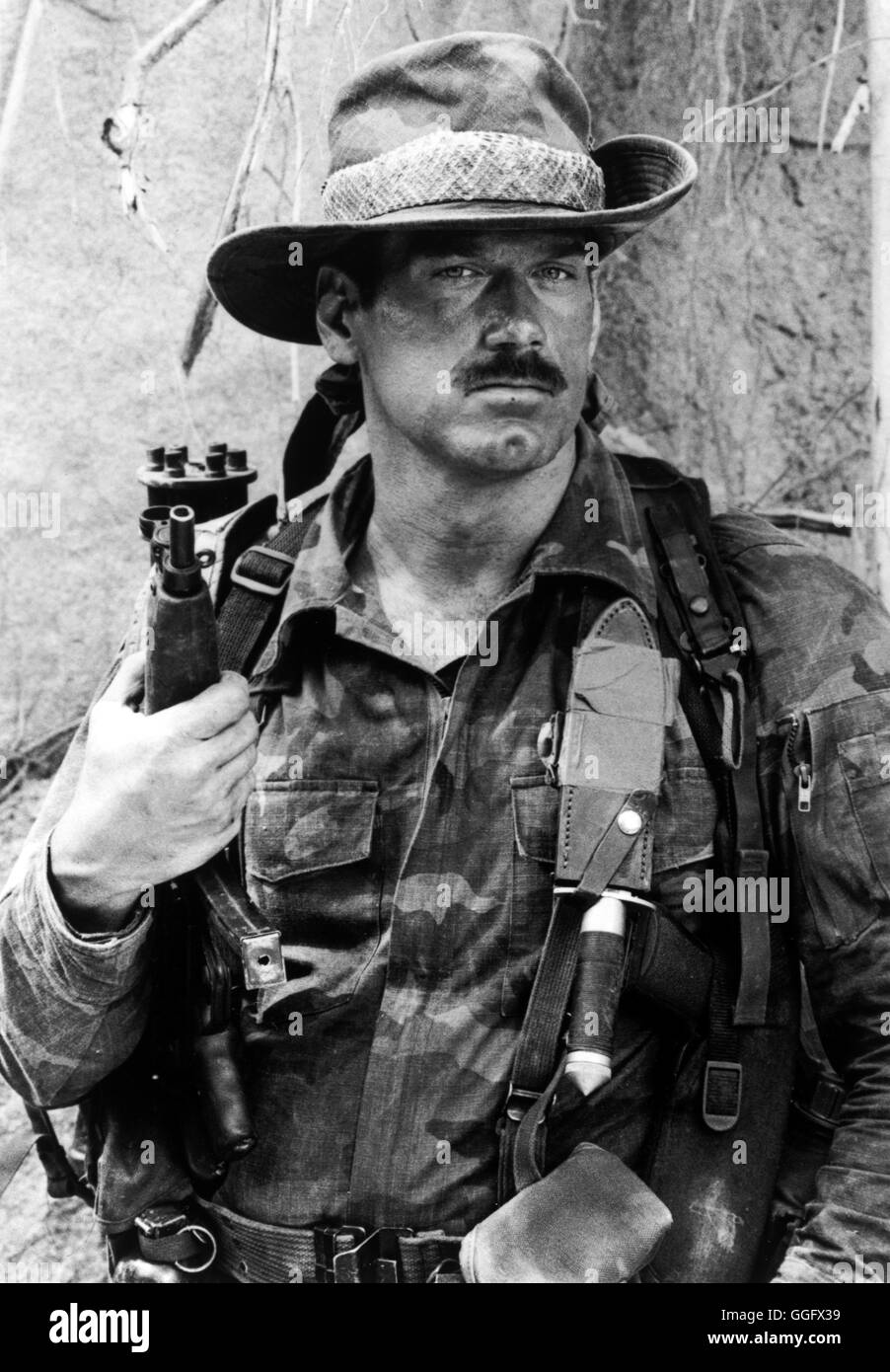 PREDATOR / Predator USA 1987 / John McTiernan JESSE VENTURA in 'Predator', 1987. Regie: John McTiernan aka. Predator Stock Photo