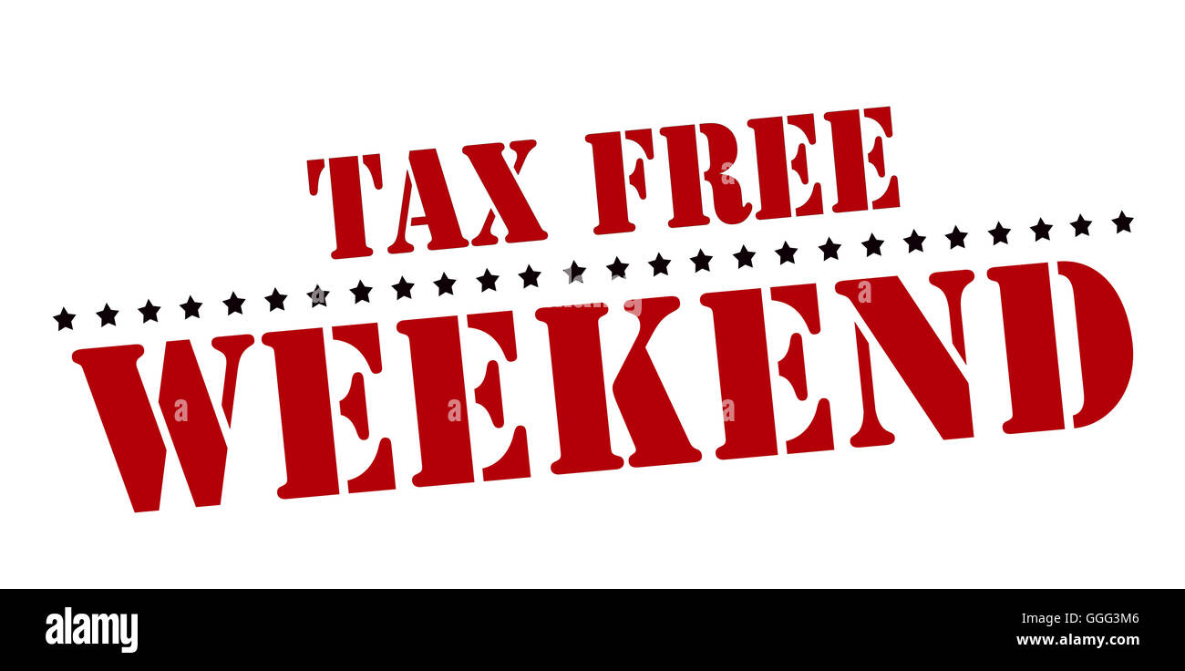 Tax free weekend Cut Out Stock Images & Pictures Alamy
