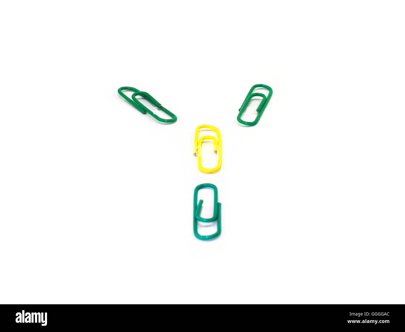 colourful paper clips Stock Photo Alamy