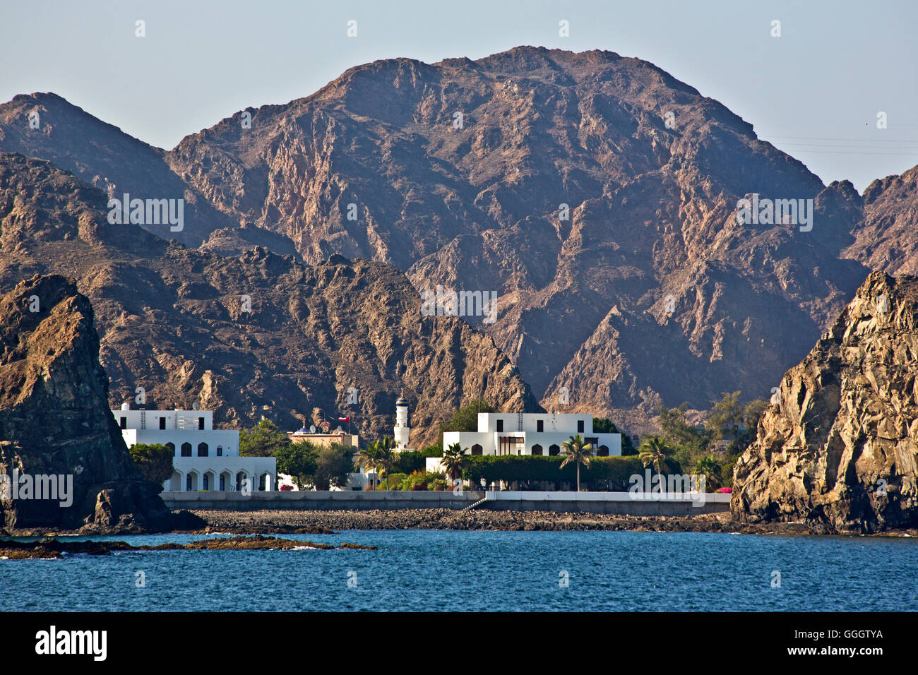 geography / travel, Oman, Sultanate of Oman, Muscat, coast, coasts at Muscat, Additional-Rights-Clearance-Info-Not-Available Stock Photo