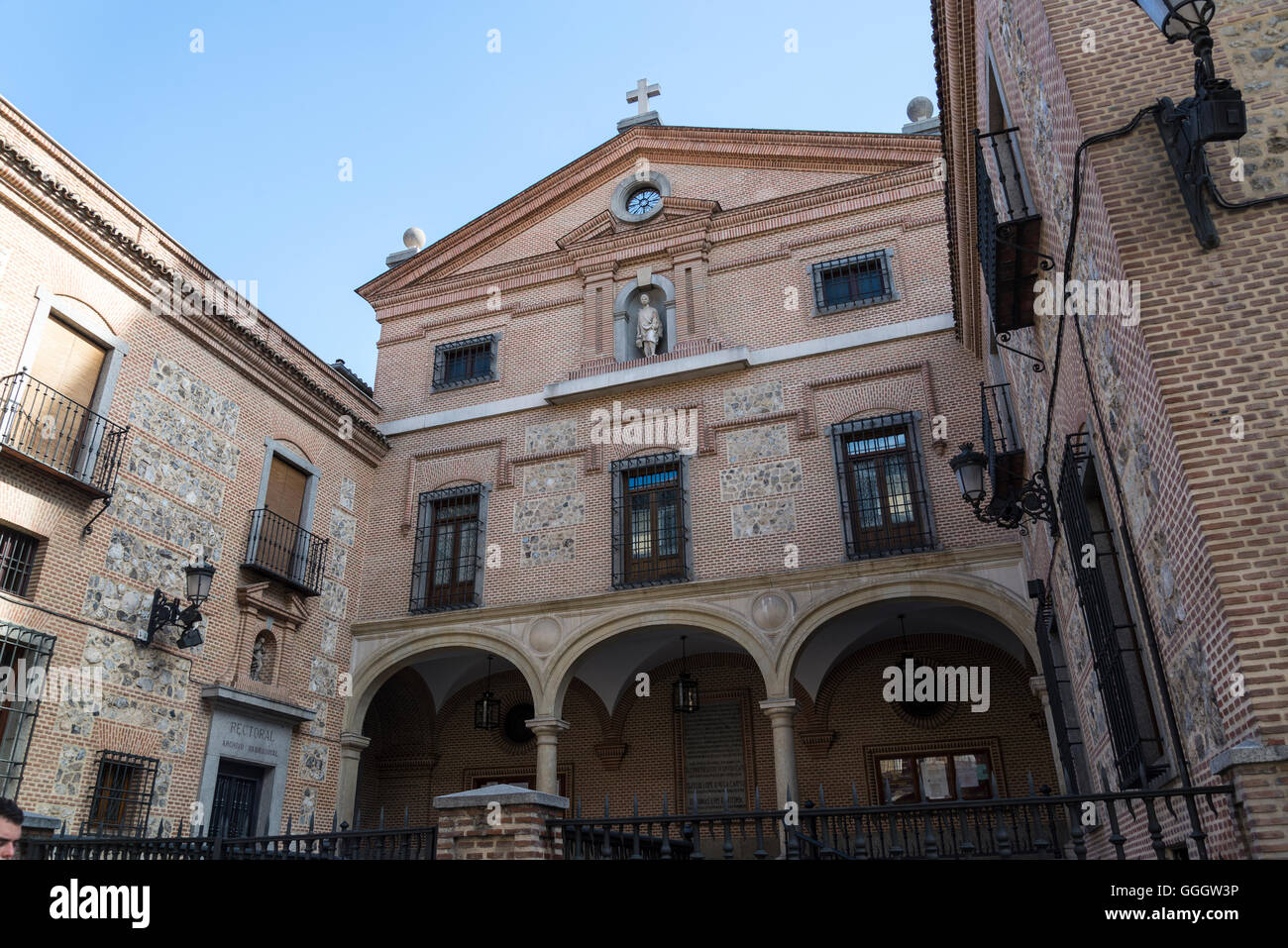 Church San Gines, Calle de Arenal, Madrid, Spain Stock Photo